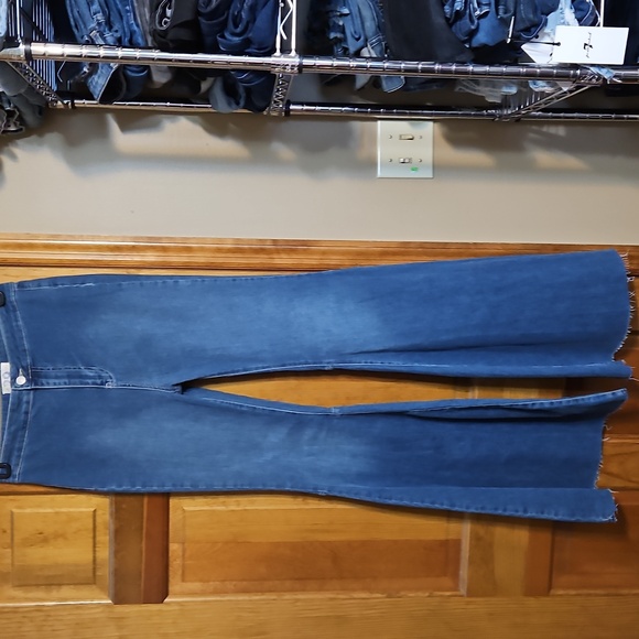 Free People Bellbottom High-Rise Jeans - Picture 4 of 11